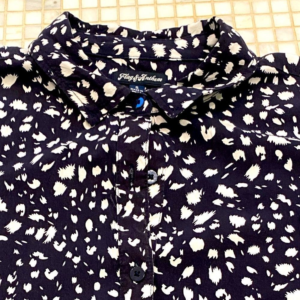Flag & Anthem Remy Navy Shirt Dress - Picture 4 of 9
